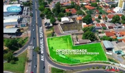Terreno de Esquina  na Avenida Miguel Sutil  Cuiaba