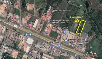 Terreno bem localizado a venda no Distrito Industrial- Cuiabá