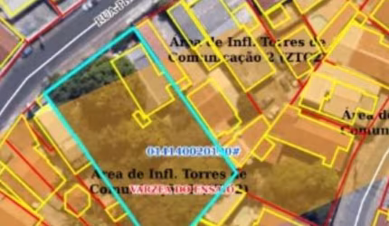 Terreno 1.358 m² bem localizado bairro Cidade Alta