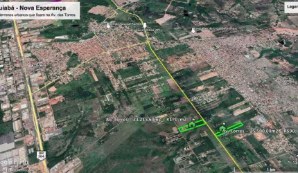 Vende-se dois terrenos urbanos no Nova Esperança Cuiabá