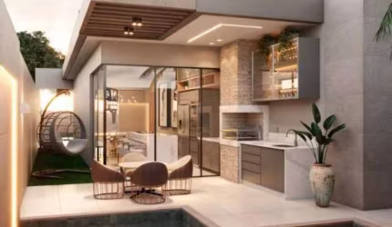 Vende-se Casa Térrea em Construção no Condomínio Primor das Torres