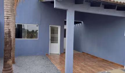 Vendo casa nova, 84m², financiável, garagem coberta, por R$260.000,00