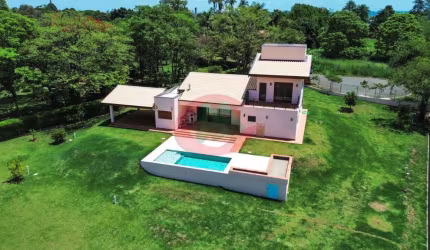 Linda  Chácara à venda no Condomínio Residencial Vale das Laranjeiras - Indaiatuba/SP