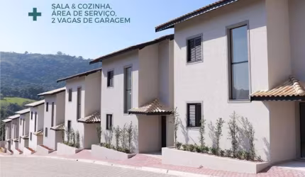Casa em Condomínio para Venda em Atibaia, Ribeirão dos Porcos, 3 dormitórios, 1 suíte, 2 banheiros, 2 vagas