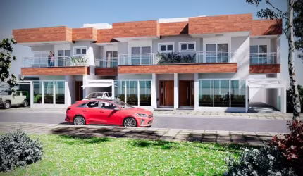 Casa sobrado, em final de construção, ótima localização com 03 d, chur e e gar.