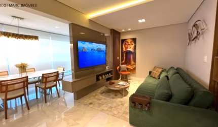 Apartamento à venda localizado em Mogi das Cruzes, em região nobre da cidade, andar alto, face norte e uma vista deslumbrante, condomínio Omni.