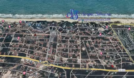 Terreno amplo em excelente localização com 496m² no Porto das Dunas