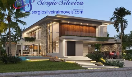 Belíssima casa alto padrão com 6 suítes no Aquiraz Riviera