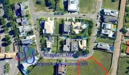 Amplo terreno com 1.614,59m² no Alphaville Fortaleza