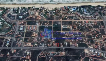 Amplo terreno em localização privilegiada no Porto das Dunas com 1000m²