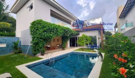 Belíssima casa no Alphaville Fortaleza com 4 suítes.