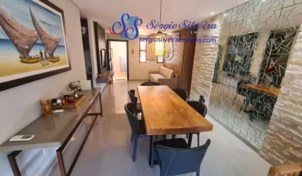 Apartamento nascente e mobiliado no Mandara Lanai com 3 suítes - Porto das Dunas.