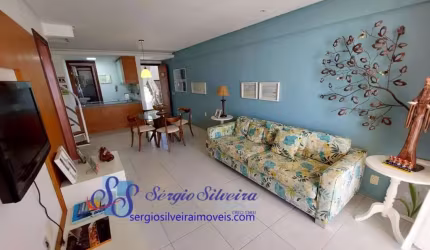 Linda cobertura duplex vista mar no Portamaris Resort