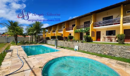 Casa duplex com 3 suítes no Porto das Dunas
