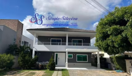 Casa mobiliada e nascente no Alphaville Eusébio com 3 suítes