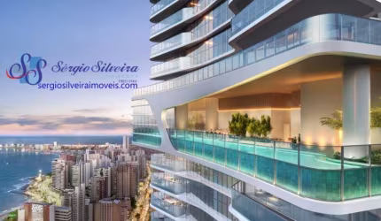 Luxuoso apartamento no Meireles com 4 suítes