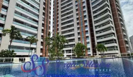 Apartamento com 4 suítes e lazer completo no Guararapes