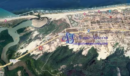 Amplo terreno com 7.500m² em excelente localização no Porto das Dunas