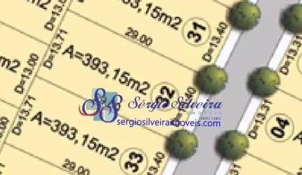 Lote nascente no Jardins Ibiza com 393,15m² - Eusébio
