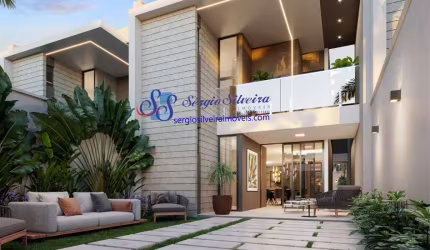 Casa duplex de alto padrão com 4 suítes em Eusébio!