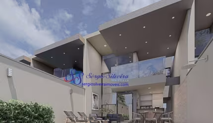 Linda casa com 4 suítes com excelente localização em Eusébio - Creta Residence