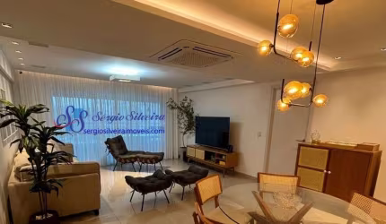 Amplo apartamento com 4 suítes e varanda gourmet