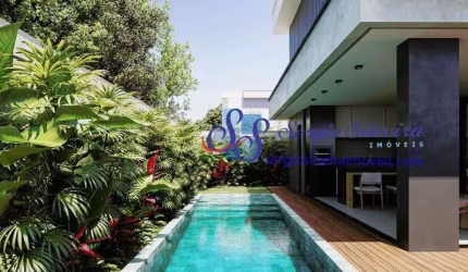Belíssima casa duplex com 4 suítes no Jardins do Lago!