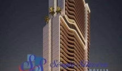 Apartamento nascente no Beach Class com lazer completo em Meireles.