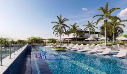 Apartamento com 2 suítes e lazer completo no Garden Praia - Meireles!