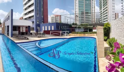Apartamento no Guararapes 1 por andar, alto padrão 3 suítes