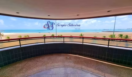 Apartamento no Meireles com vista mar 4 quartos Beira mar!