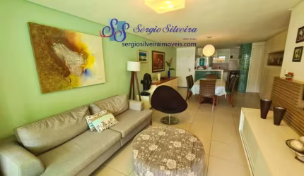 Apartamento térreo no Porto das dunas com 3 quartos e mobiliado