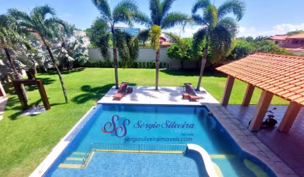 Casa no Luciano Cavalcante com piscina, deck com churrasqueira - Mansão 5 suítes.