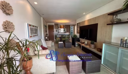 Apartamento mobiliado no Condomínio de alto padrão Vila do Porto, com lazer completo. Porto das Dunas.