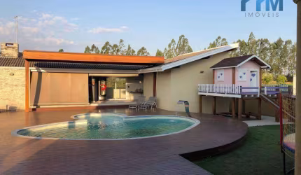 Casa com 4 dormitórios à venda, 507 m² por R$ 2.491.000,00 - Condomínio Palmeiras Imperiais - Salto/SP