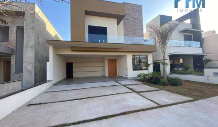 Casa com 3 dormitórios à venda, 220 m² por R$ 1.770.000,00 - Condomínio Central Parque - Salto/SP