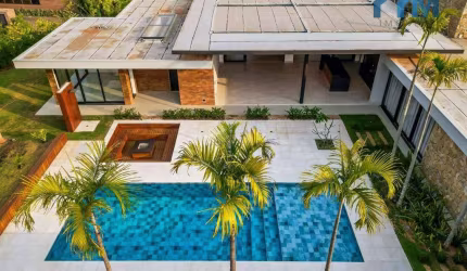 Residência Excepcional no Terras de São José: Arquitetura Contemporânea com Vista Panorâmica Inalterável