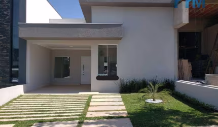 Casa com 3 dormitórios à venda, 112 m² por R$ 680.000,00 - Condomínio Terras de São Francisco - Sorocaba/SP