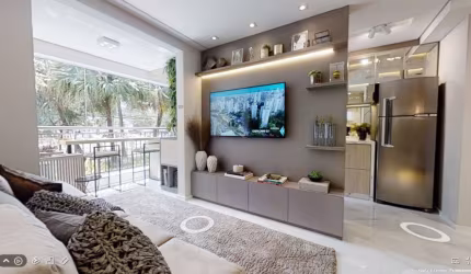 Apartamento pronto pra morar  tem 37 metros quadrados com 2 quartos