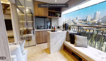 Apartamento para venda com 67 metros quadrados com 2 quartos em Santo Amaro - São Paulo - SP