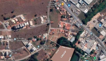 Terreno à venda, 1016 m² por R$ 360.000,00 - Santa Branca - Pouso Alegre/MG