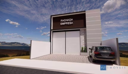 Barracão para alugar, 220 m² por R$ 3.000,00/mês - Parque Real - Pouso Alegre/MG