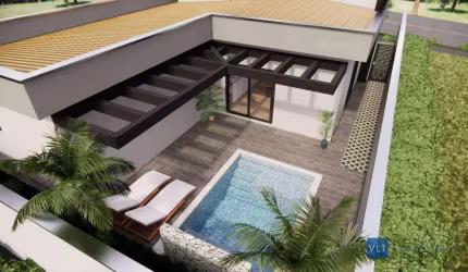 Casa com 3 dormitórios à venda, 150 m² por R$ 1.450.000,00 - Las Palmas - Pouso Alegre/MG