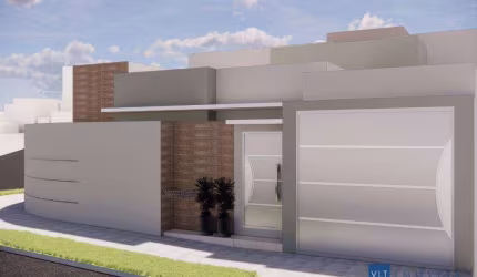 Casa com 3 dormitórios à venda, 90 m² por R$ 430.000,00 - Parque Real - Pouso Alegre/MG