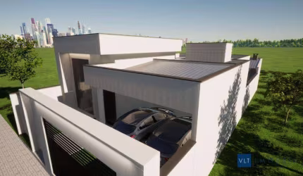 Casa com 3 dormitórios à venda, 128 m² por R$ 580.000 - Parque Real - Pouso Alegre/MG