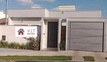 Casa com 3 dormitórios à venda, 128 m² por R$ 590.000 - Parque Real - Pouso Alegre/MG