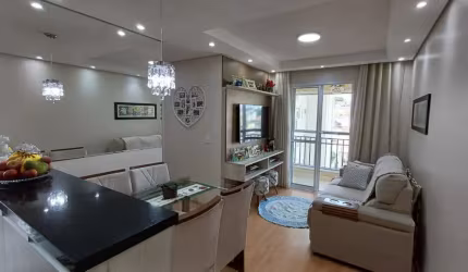 APARTAMENTO 2 DOMTS COM SACADA E VAGA