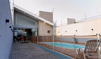 vendo área de lazer c/ porteira fechada, piscina aquecida, 1 suíte, jardim barcelona, maringá