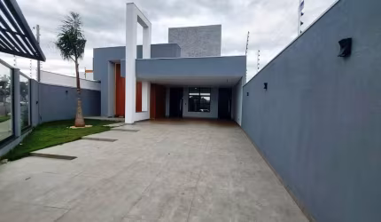 casa alto padrão, 3 suítes, piscina aquecida, 200 m² construção, 460 m² terreno, jardim paris, maringá