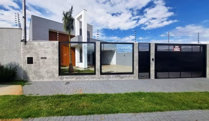 casa alto padrão, jardim paris, 3 suítes, piscina aquecida, 200 m² construção, 460 m² terreno maringá